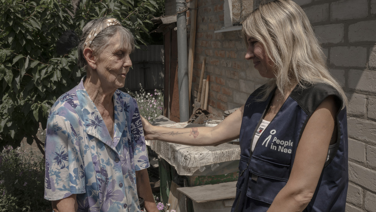 On the frontlines of humanitarian aid