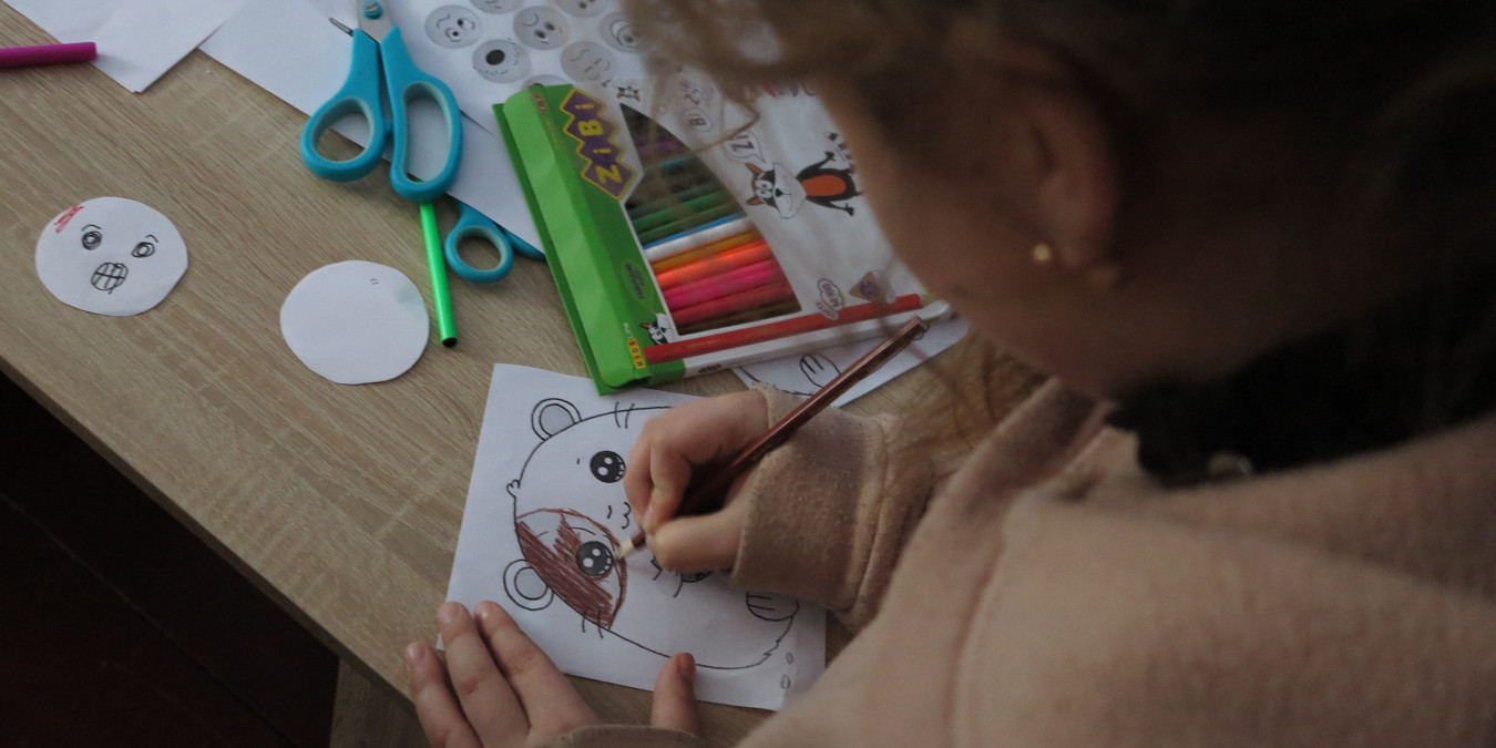 Psychological support for children of war who have settled in Vinnytsia Oblast