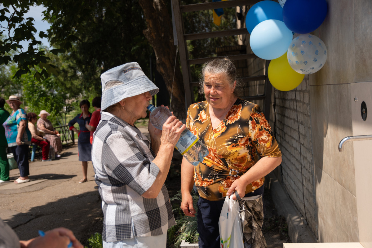 Providing communities with drinking water