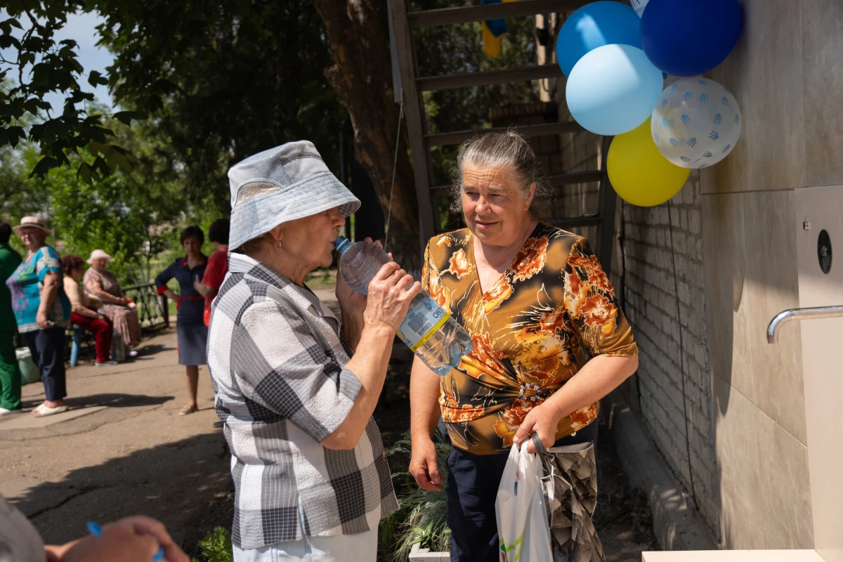 Providing communities with drinking water