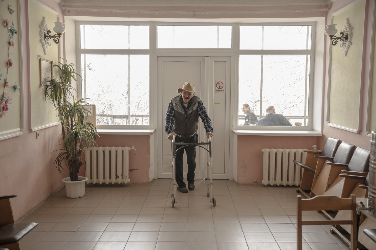 Helping older people with dignity and care in wartime