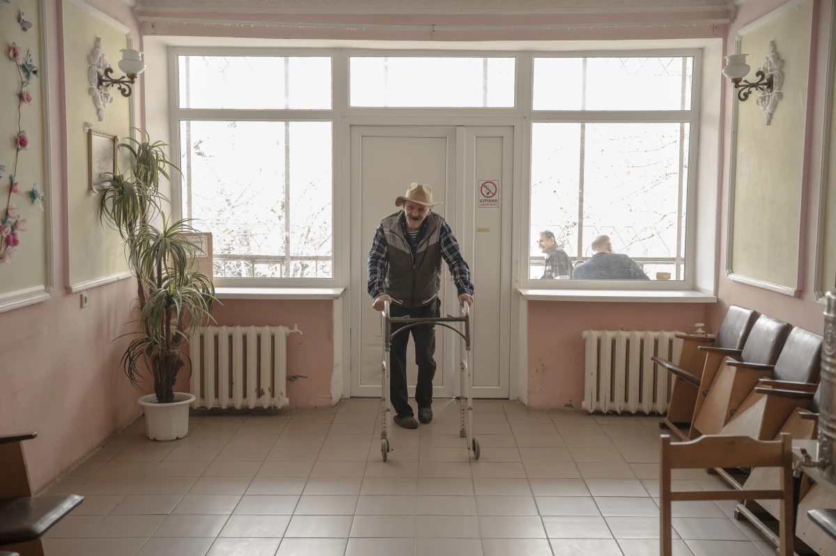 Helping older people with dignity and care in wartime