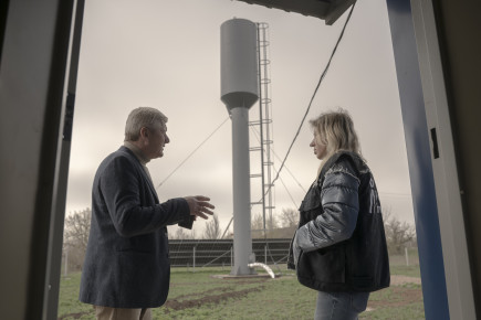 Helping a community through difficult times