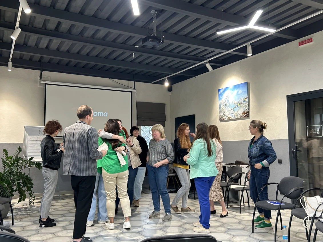 Training for partner organisations in Dnipro