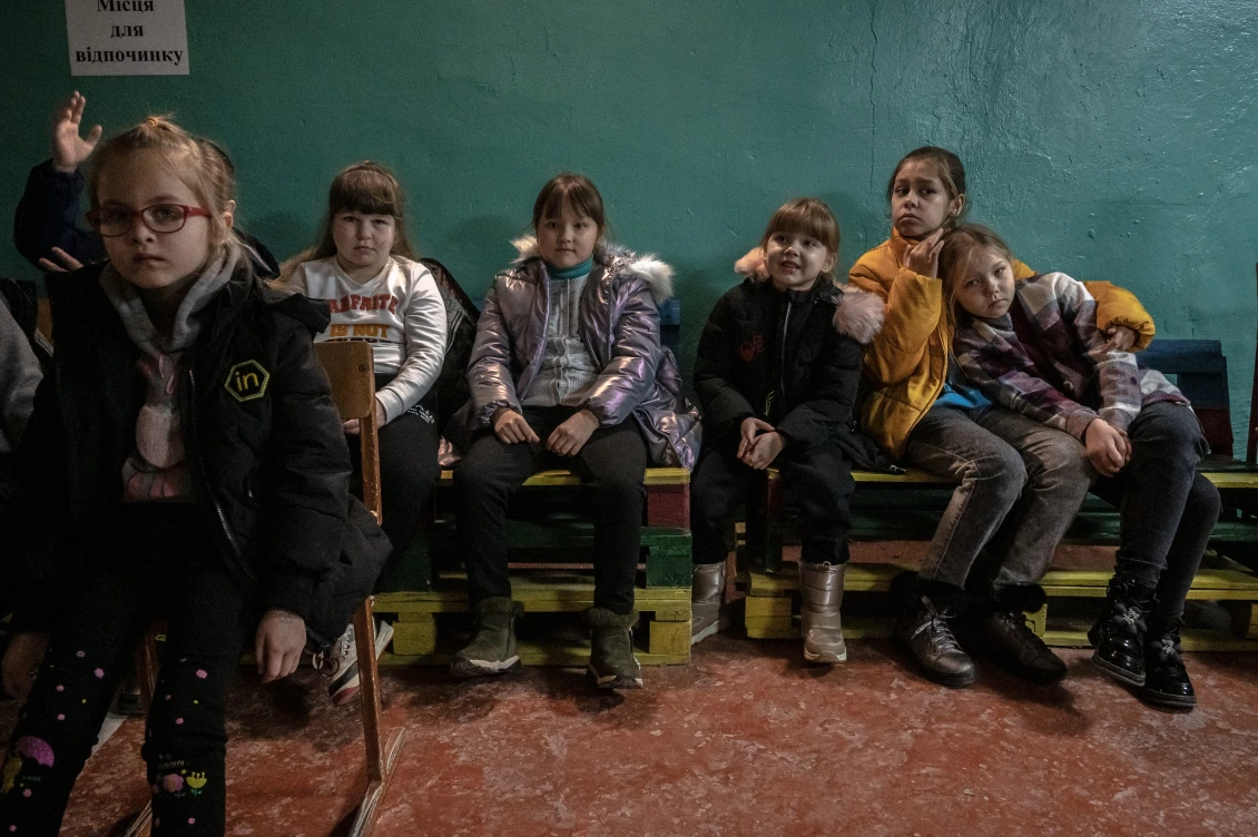 Before the war, 736 children studied at the Lozova school, now there are 690 students.
