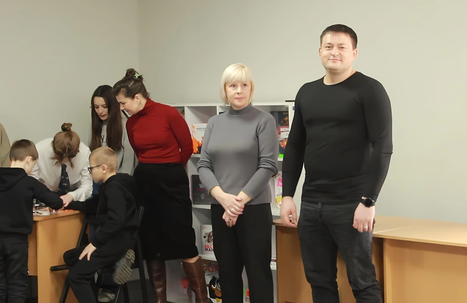 The opening of Be Smart was attended by representatives of Putyvl city authorities