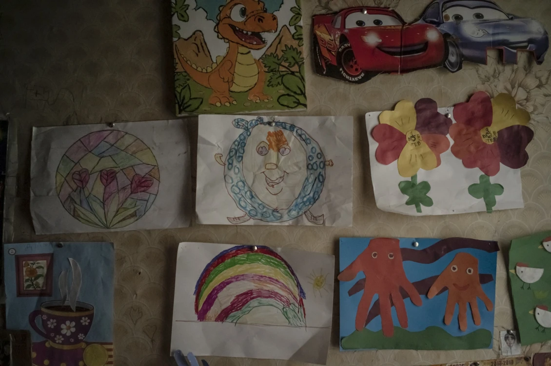 Yevhen's exhibition of drawings