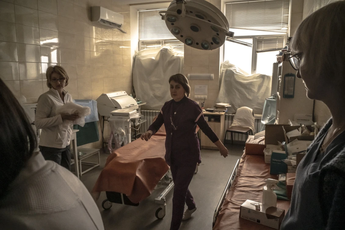 The Surgical Department of Kramatorsk Hospital No. 3 is ready to assist patients around the clock. 