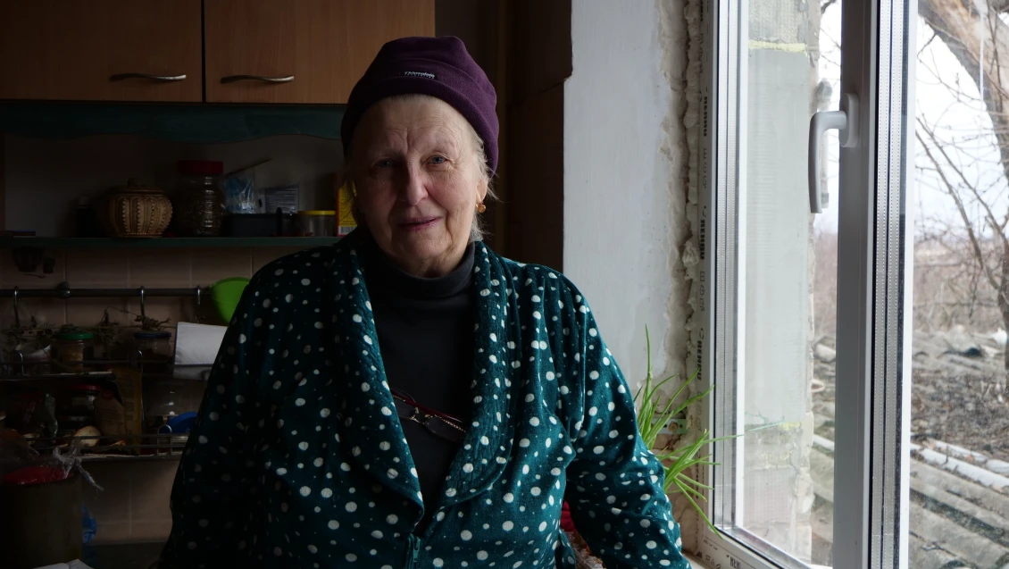 Valentyna did not expect help to arrive so quickly