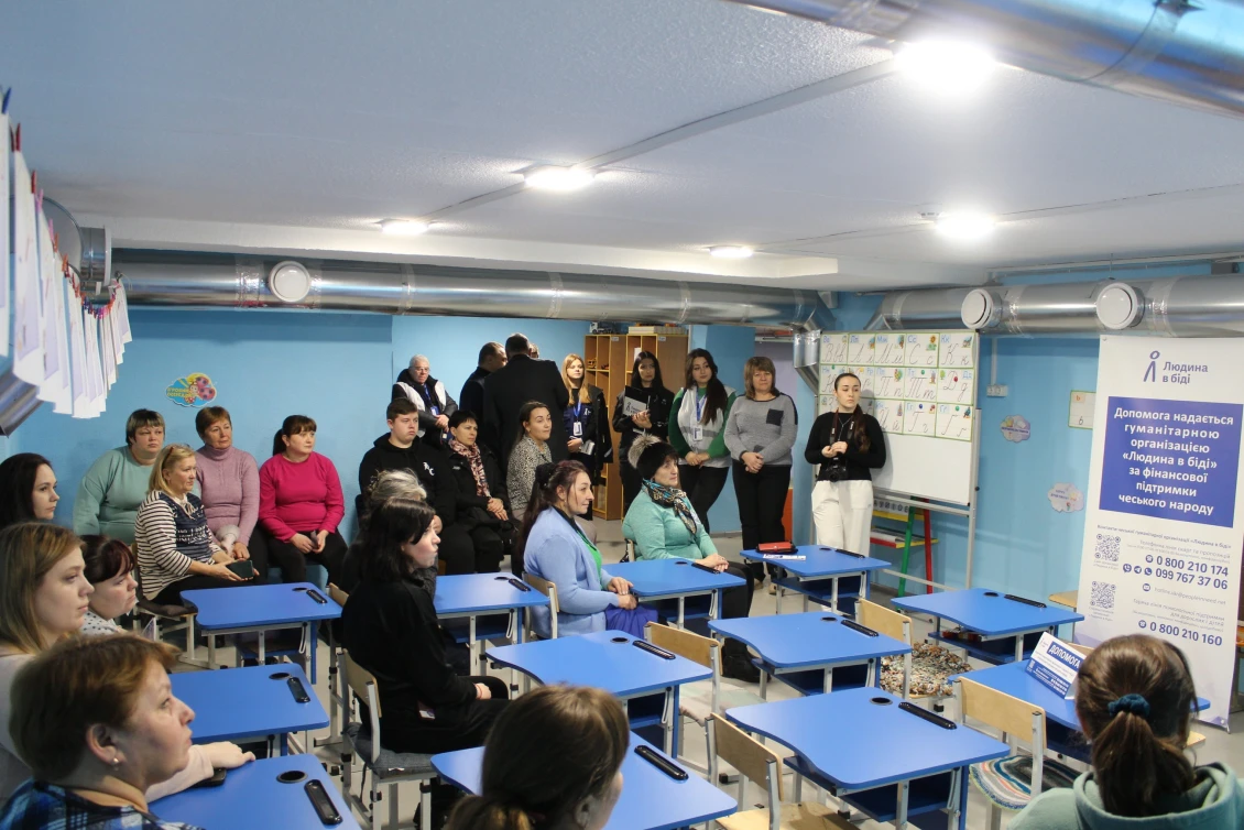 Sakhnovshchyna Lyceum parents meeting