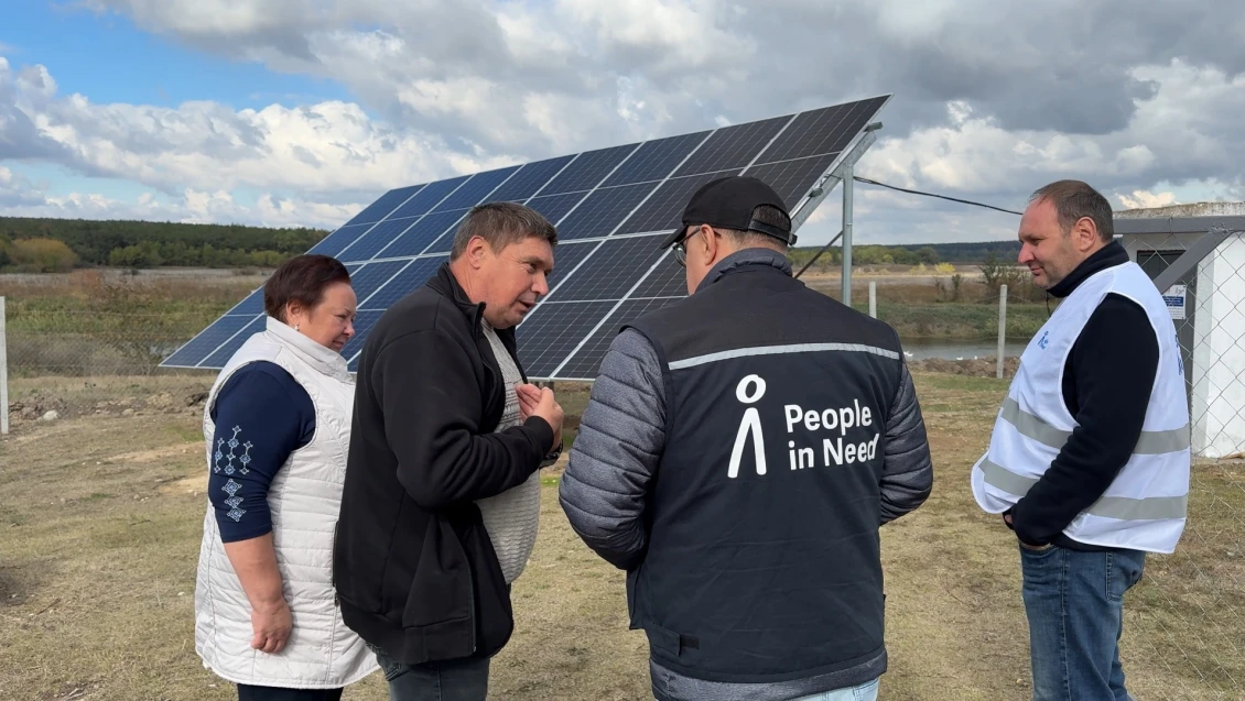  Providing a solar power plant for the community of Velyko Oleksandrivska