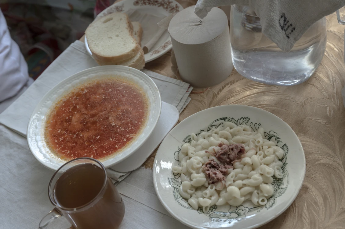Lunch at the centre