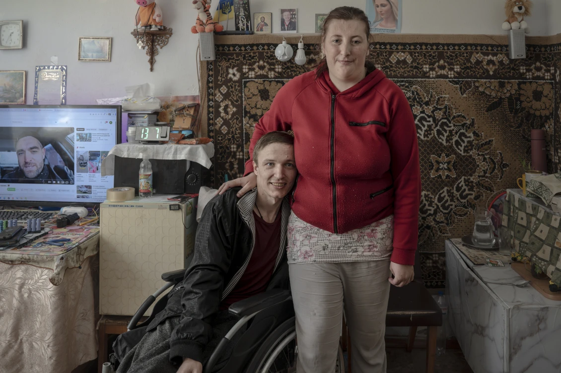 Inna and Vitalii found love at first sight