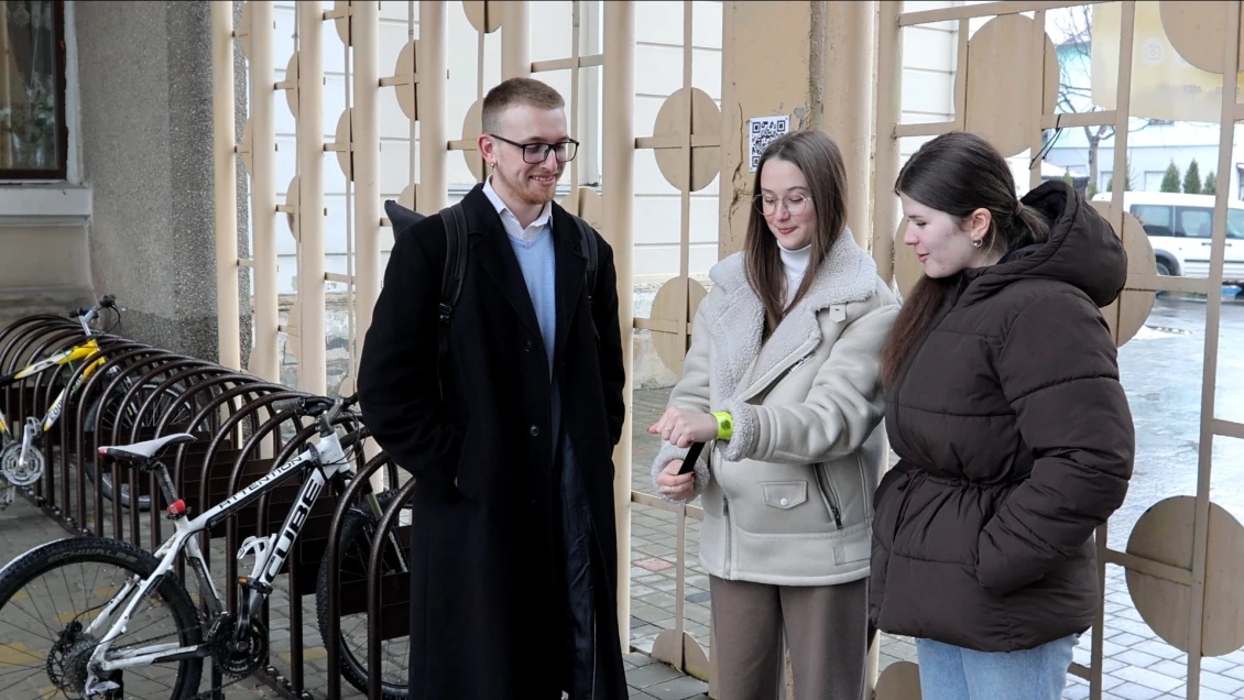 Co-initiators of the project “Cycling: Park and Travel”