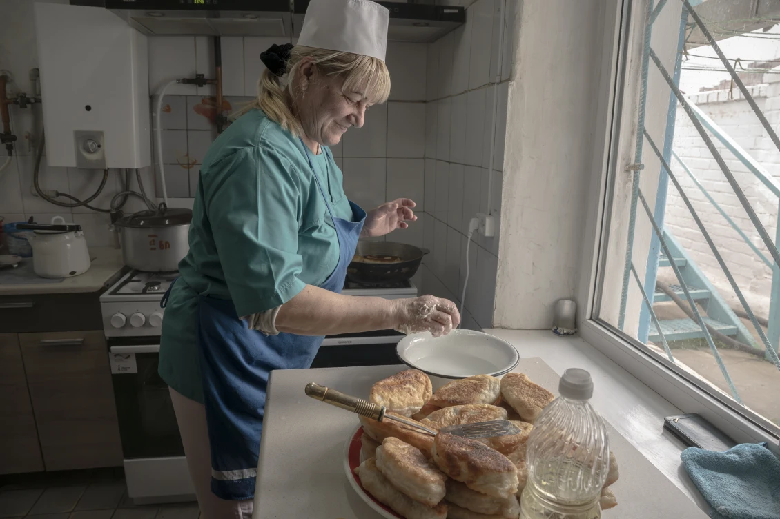 Soup and pies for lunch today