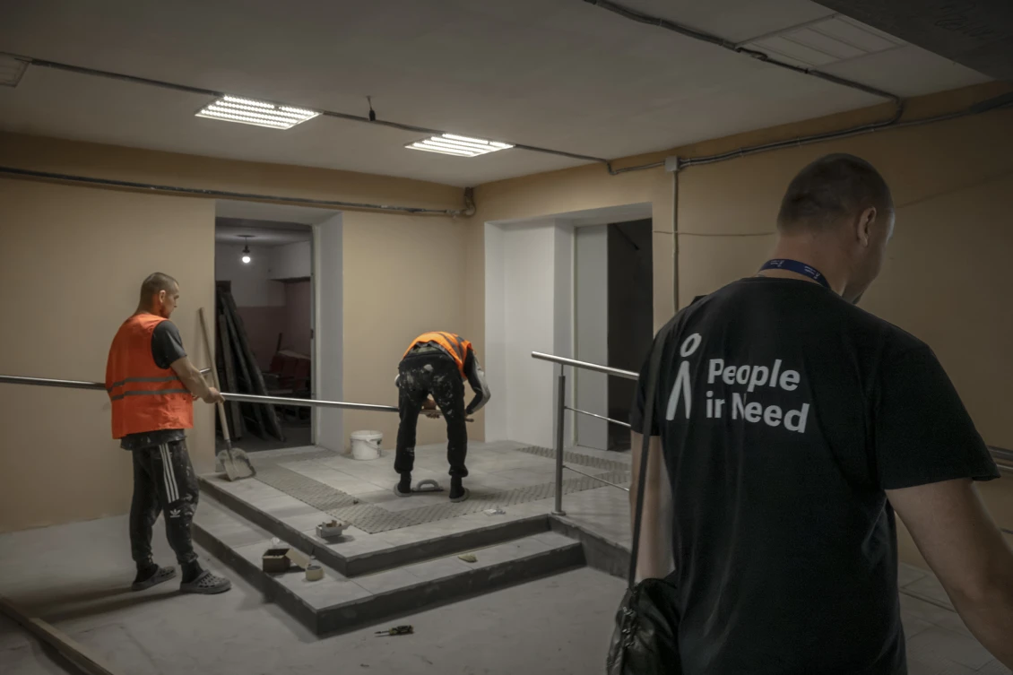 Ремонтні роботи в укритті тривають 