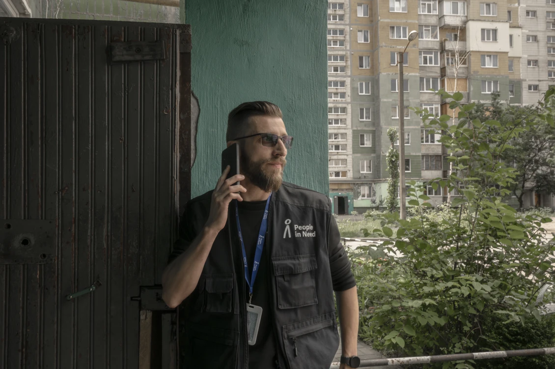 Дмитро приєднався до команди «Людина в біді» за кілька місяців після повномасштабного вторгнення 
