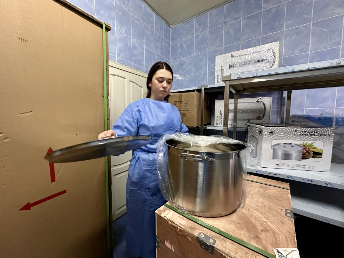 New kitchen appliances and equipment will make the staff’s work much easier