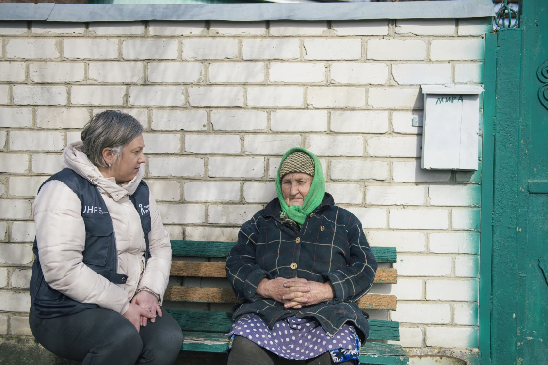 Марія згадує, як переїхала на Харківщину