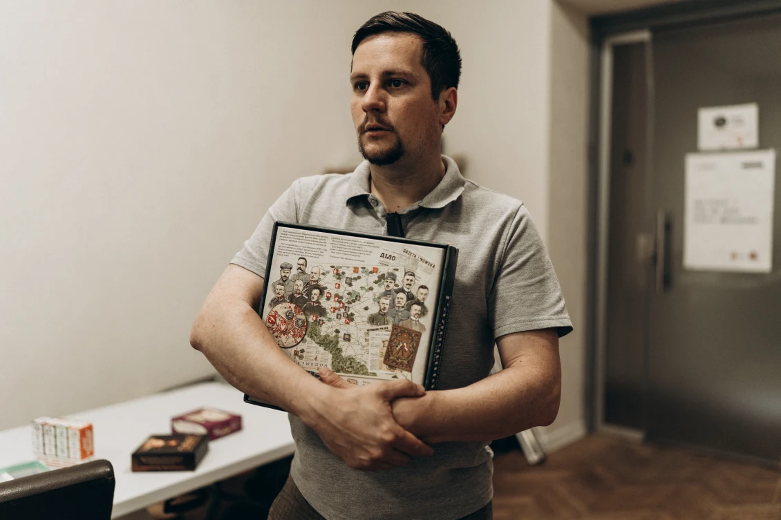 Андрій Мочурад, учасник програми, розробник настільних освітніх ігор