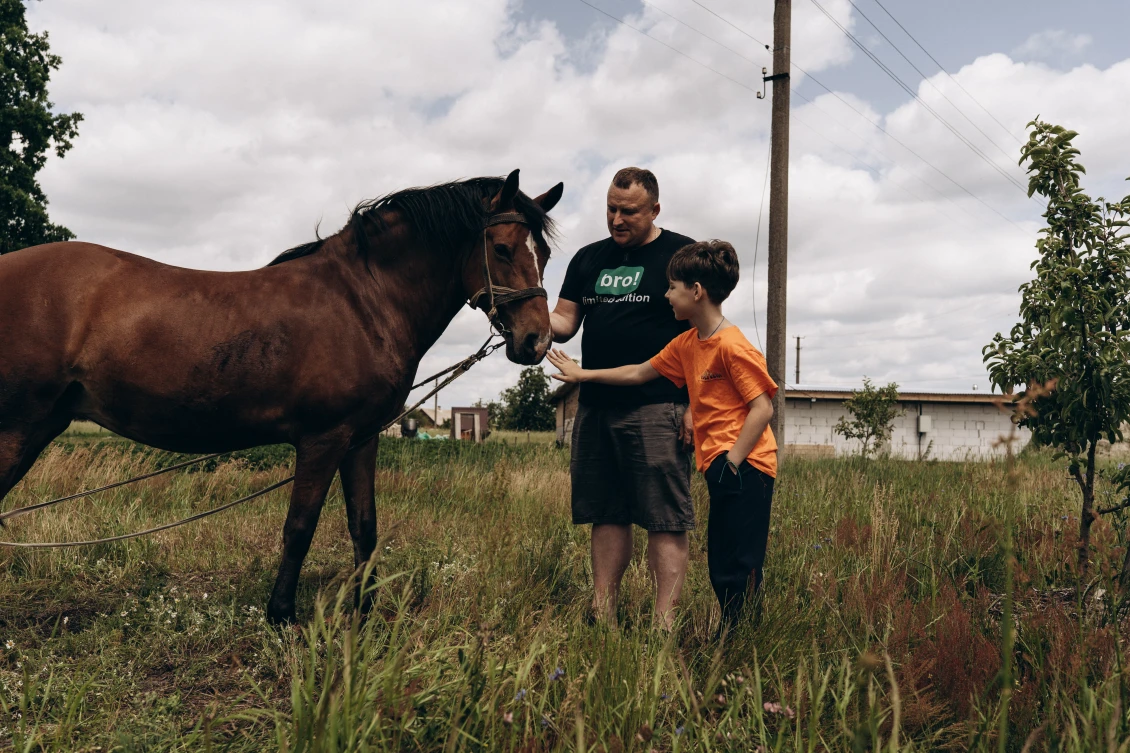 Besides the farm, Viktor wants to develop green tourism