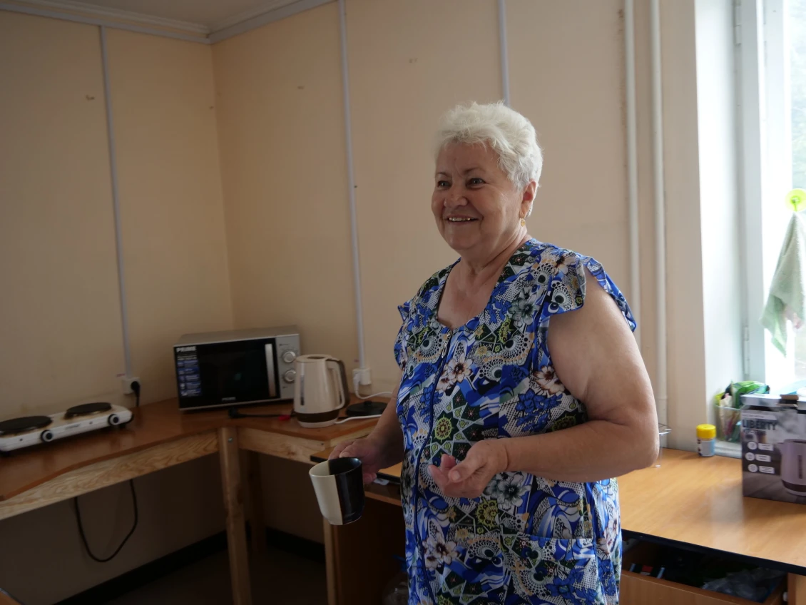 Ірина, переселенка до міcта Ладижин